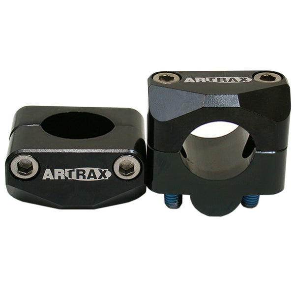 Artrax 20mm Risers Std To Fatbar Black