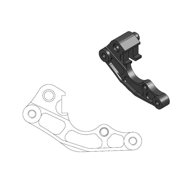 Moto Master *Brake Adapter Front Oversize Kawasaki Suzuki Yamaha