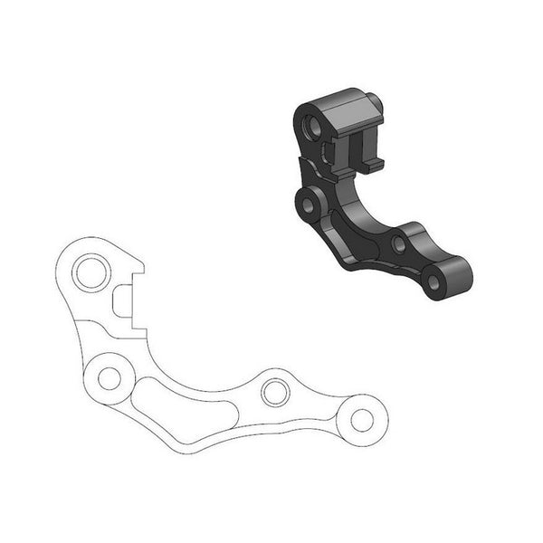 Moto Master Front Brake Adapter Oversize 260Mm Gas Husqvarna Ktm 85