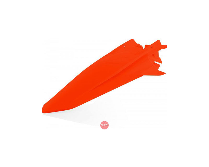 Acerbis Rear Mudguard Exc-f Orange 2020 Oem