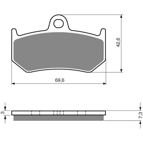PREMIER BRAKE PADS HI-PERF SINT MV Agusta Rr