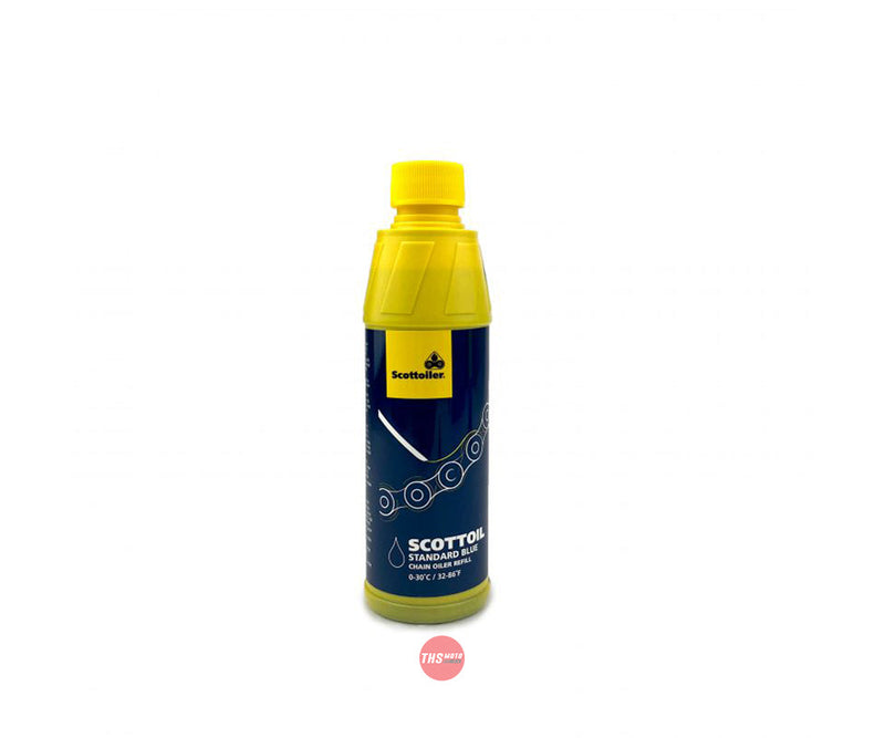 Scottoiler Motorcycle Chain Oiler Traditional Blue (250ml Bottle) SA0008