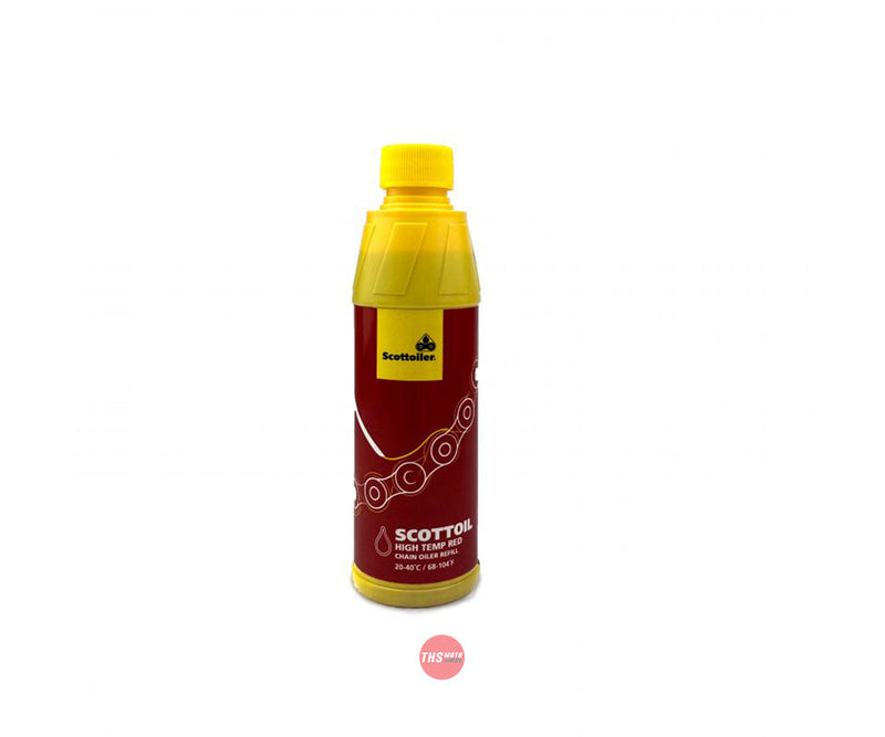 Scottoiler Motorcycle Chain Oiler High Temperature Red (250ml Bottle) SA0007