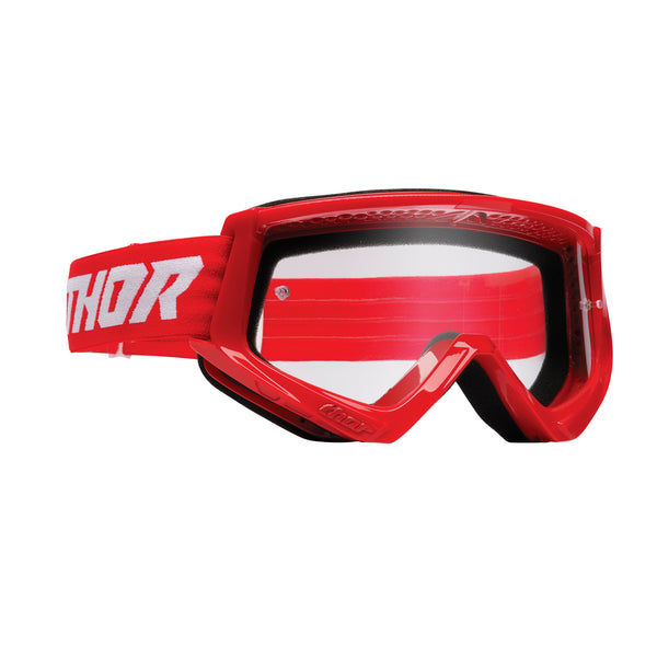 Thor Mx Goggles S22 Youth Combat Red/White