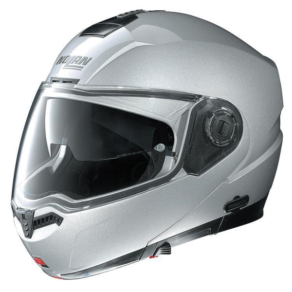 Nolan N104 N-Com Flip Face Helmet Silver M Medium 58cm