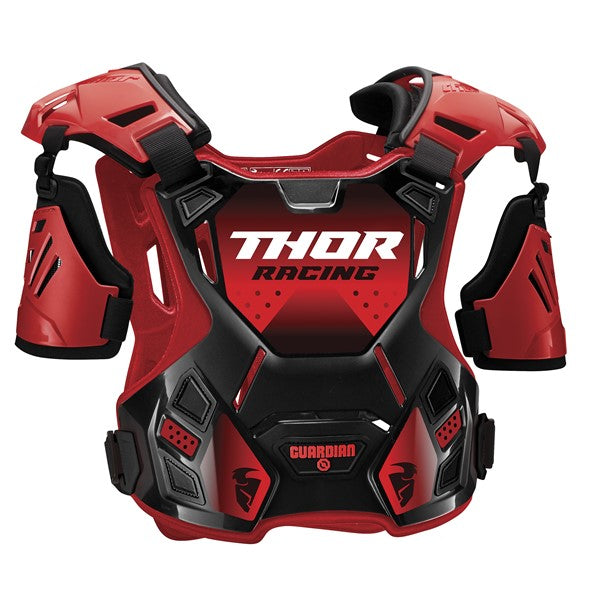 Thor Chest Protector Youth Guardian Black/Red 2XS XS