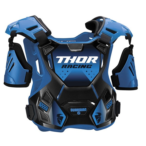 Thor Chest Protector MX Adult Medium Large Blue Black