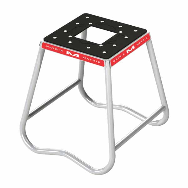 MC-C1-102 - Matrix C1 steel motorcycle stand in red