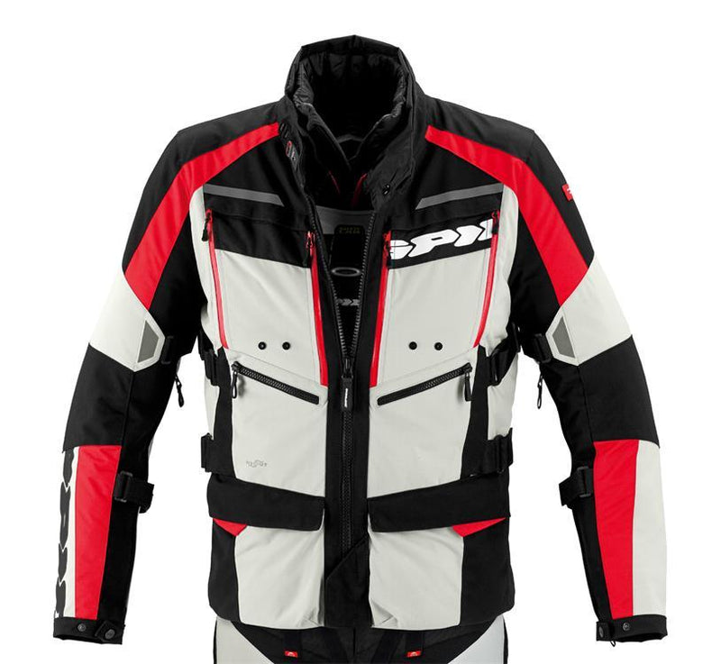 SPIDI Spidi 4 Season Jacket Extra Large Black White Red Size XL