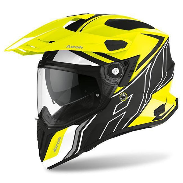 Airoh Helmet Commander Duo Yellow Matt ADV Small 55cm 56cm