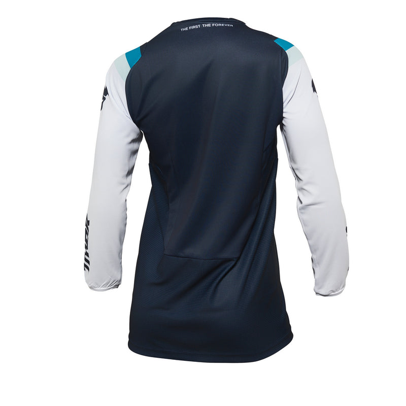 Thor Mx Jersey S22 Pulse Women Rev Midnight/White Size Small