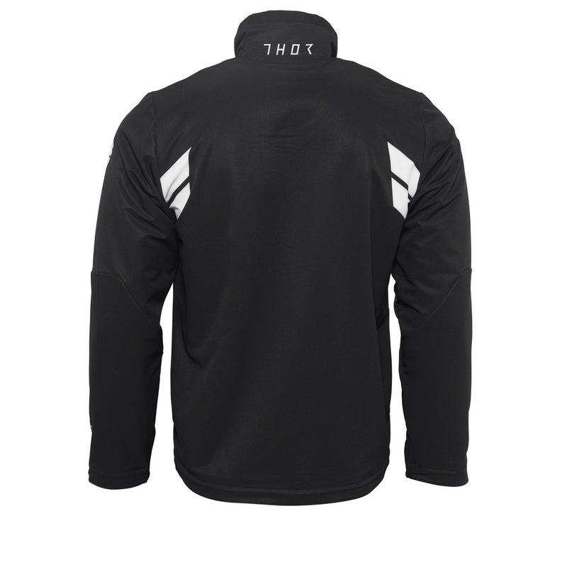 Thor Warmup Black / White Jacket Size Large