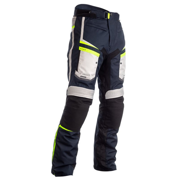 RST Maverick CE Textile Pant Blue Flo Yellow 32 M Medium   32" Waist