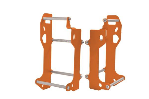 Crosspro Radiator Brace Made in Europe. ORANGE.  Husaberg FE450 FE570