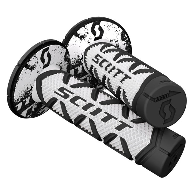 Scott Grips Diamond Blk/wht W/donu Black/white Triple Sensity