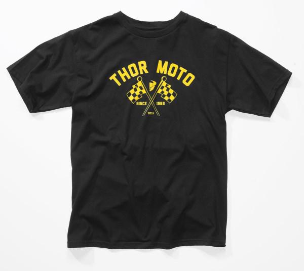 Thor Tee T Shirt Yth Finish Line BK Youth Black Large