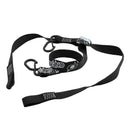 Oneal DELUX Tiedowns W/ Soft Loop & Secure Hook Black Black 1-1/2"