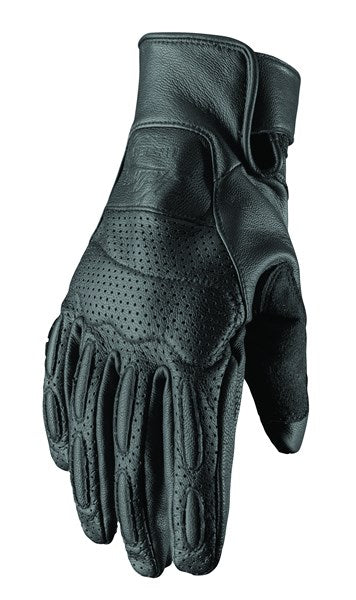 Thor Mx Glove S22 Hallman Leather Black Large ##