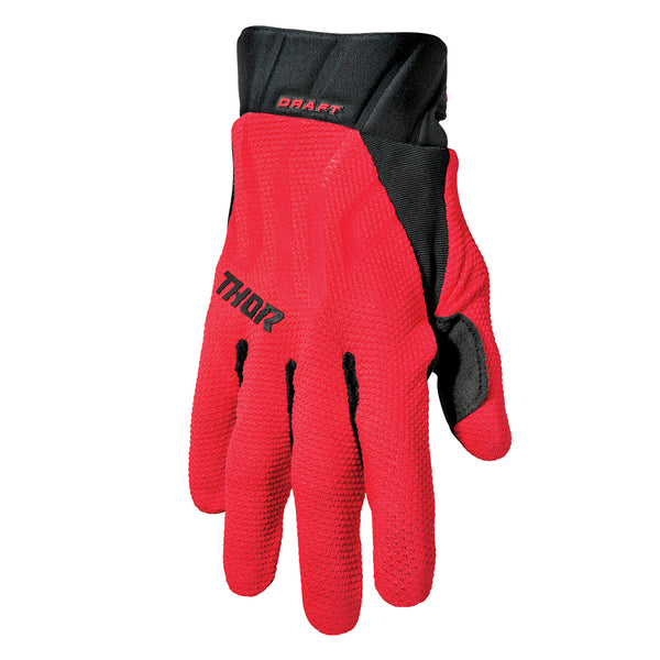 Thor Mx Glove S22 Draft Red/Black Large ##