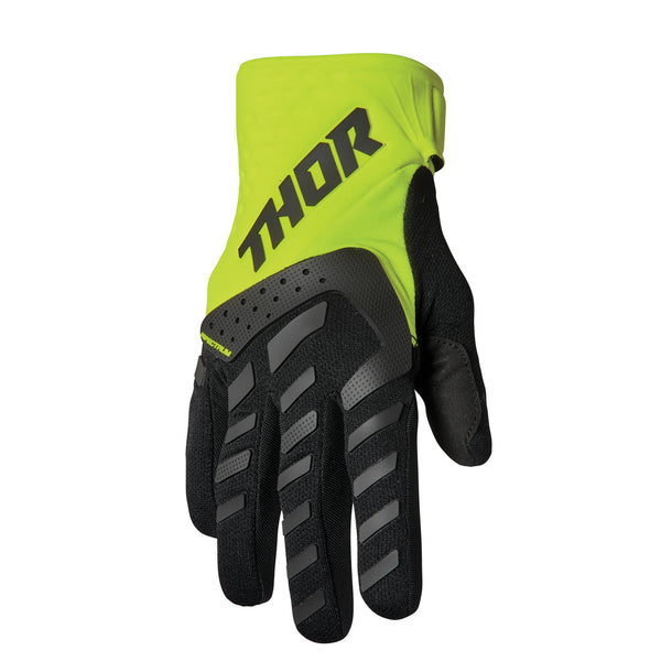 Thor Mx Glove S22 Spectrum Black/Acid Xs ##