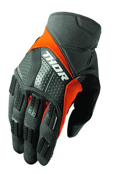Thor Gloves S17 Rebound S Charcoal Orange Small