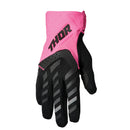 Thor MX S22 Spectrum Pink/Black Off Road Gloves Womens Size Large