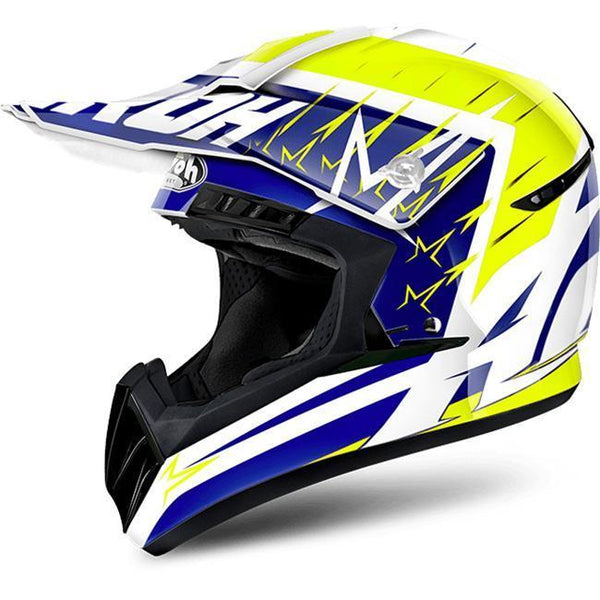 Airoh Helmet Starstruck Yellow Gloss Switch Off-Road XL 61cm 62cm