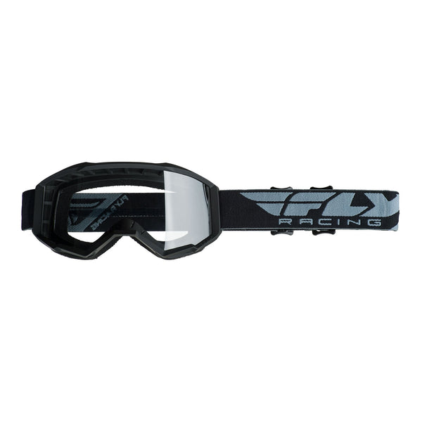 FLY GOGGLE FOCUS BLK w/ CLR LENS