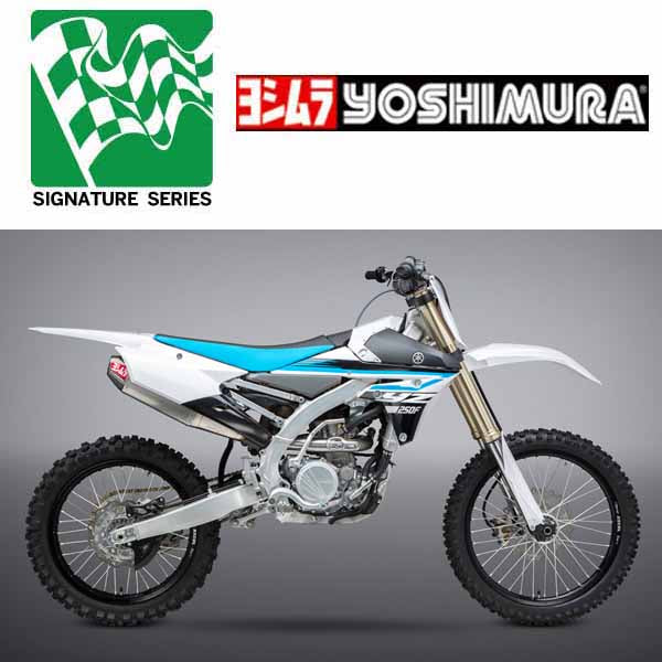 YM-231012D320 - Yoshimura RS-4 Stainless and Aluminium slip-on for 2014-2018 Yamaha YZ250F, 2015-2018 WR250F, 2015 YZ250FX