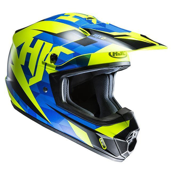 HJC Helmet CSMX II Dakota MC2SF Blue Fluro Off-Road Size XL