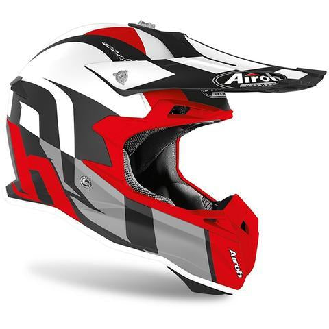 Airoh Helmet Shoot Red Matt Terminator Open Vision Off-Road XL 61cm 62cm