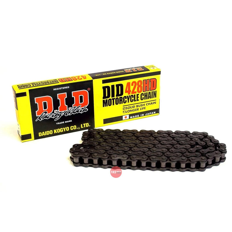 DID Standard Chain 428HD x 112 heavy duty clip link