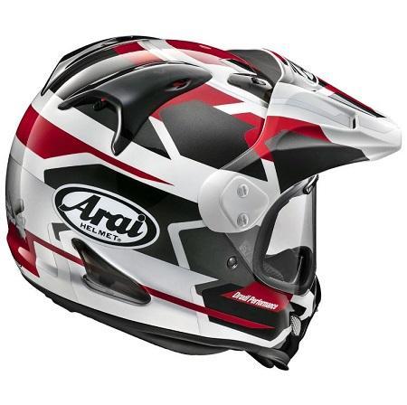 Arai XD-4 Adventure Helmet Depart Red (Metallic) Large 59cm 60cm
