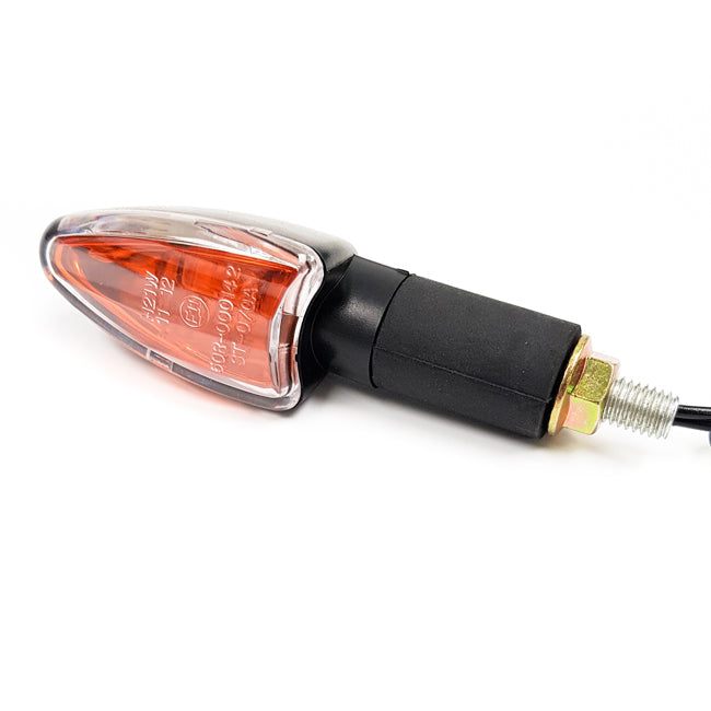 Tech 7 Mini Arrow Indicators Long 87MM Clear Lens E-mark