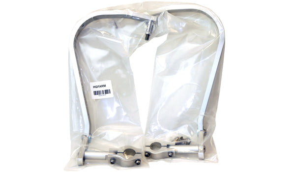 Hand Guards silver 22mm for farm - HGFARM - (package)