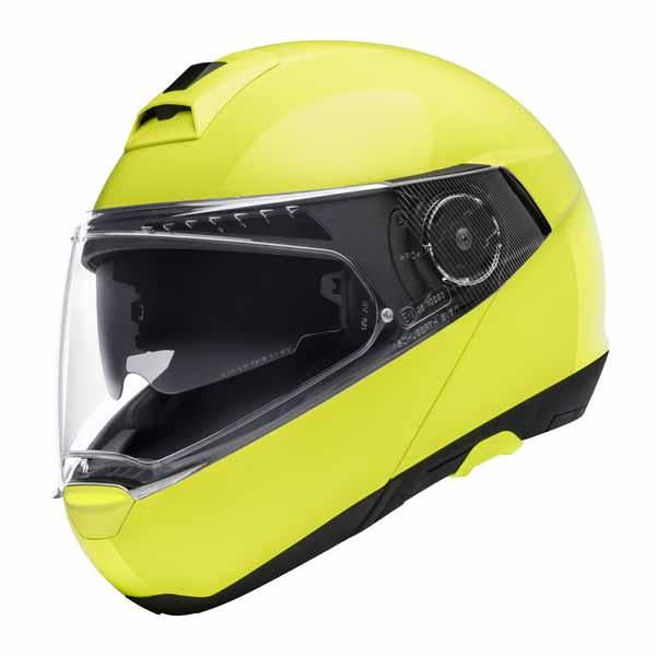Schuberth C4 Pro Helmet Fluro Yellow 2XL 62cm 63cm