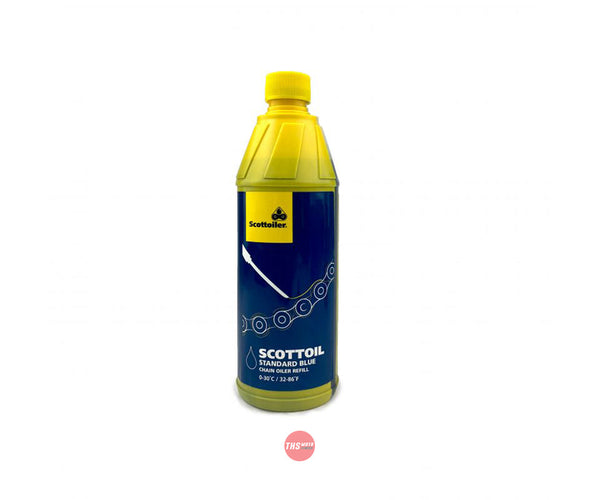 Scottoiler Motorcycle Chain Oiler Traditional Blue (500ml Bottle) SA0005