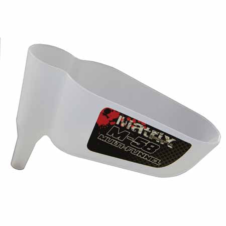 MC-M58-100 - Matrix M58 multi funnel - gets into tight spaces without spilling