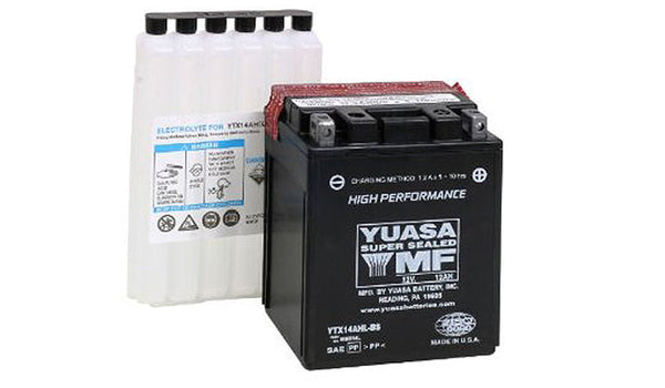 Yuasa YTX14AHL-BS 0.66L Upgr YB14LA2/LB2,12N143A