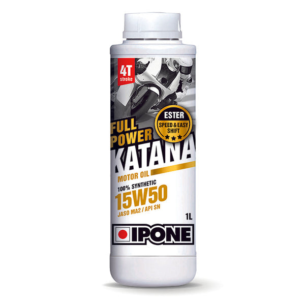 IPONE Full Power Katana 15W50 1L 100% Synthetic