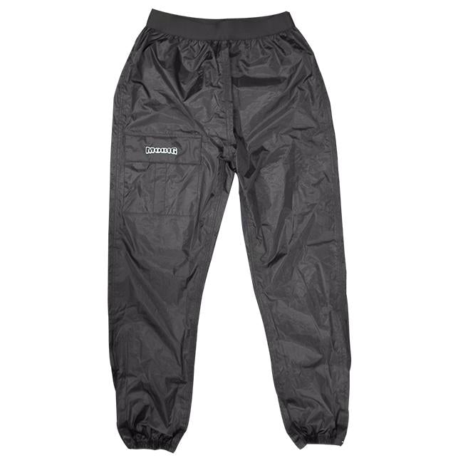 MOBIG Waterproof Nylon Pants Black XS  28" Waist