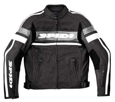 SPIDI Spidi Scarface Wind Leather Jacket Black 58 Size 2XL