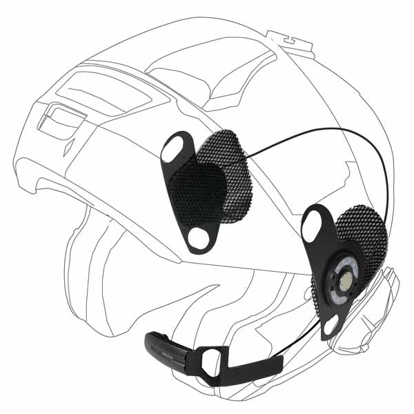 BA-MICINTPHOSHO - Interphone Pro Sound Shoei Audio kit which is dedicated to the SHOEI touring range of helmets