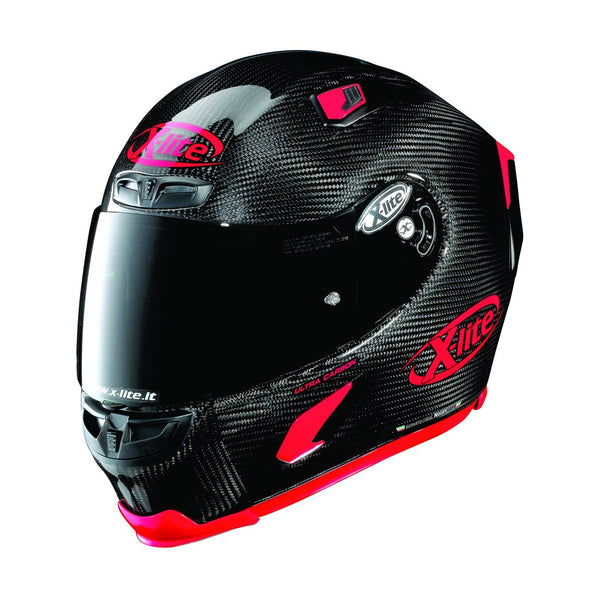 X-Lite X803 Ultra Carbon Full Face Helmet Carbon Red Large 60cm