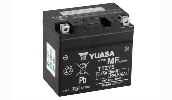 Yuasa TTZ7S Battery Not Dg - YTZ7S Factory Sealed