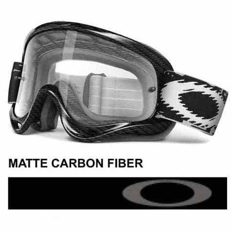 OA-OO7029-55 - Oakley O Frame MX Matte Carbon Fibre Printed Goggles comes with clear lens (was OA-01-669)