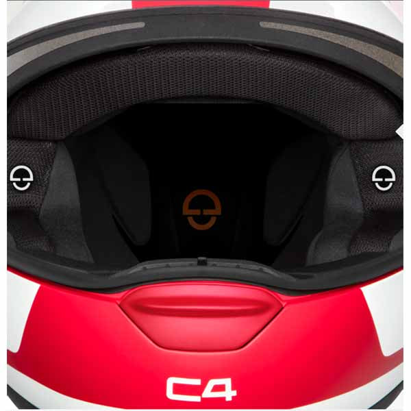 Perfectly integrated, completely invisible - the SC1 communication system from Sena is designed for the SCHUBERTH C4 and R2 helmets