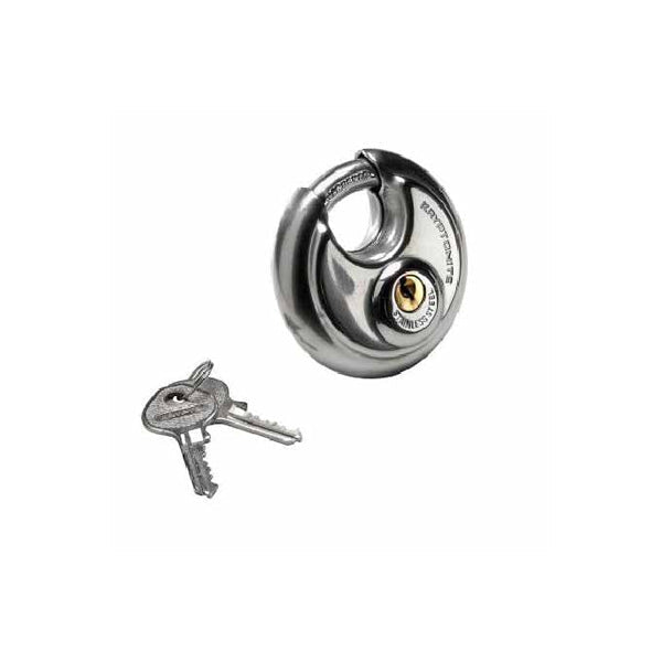 Kryptonite 70mm Stainless Round Padlock