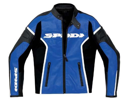 SPIDI Spidi Gp Leather Jacket Blue 50 Size Large
