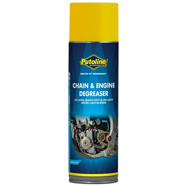 PUTOLINE CHAIN/ ENGINE DEGREASER 500ml AEROSOL (70049) *12